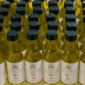 2OZ GIFT BULK PRICING Party Event Planner Wedding Bridal Baby Shower Holidays Special Event Corporate and Client Gifts Olive Oil 2OZ 3OZ 5OZ
