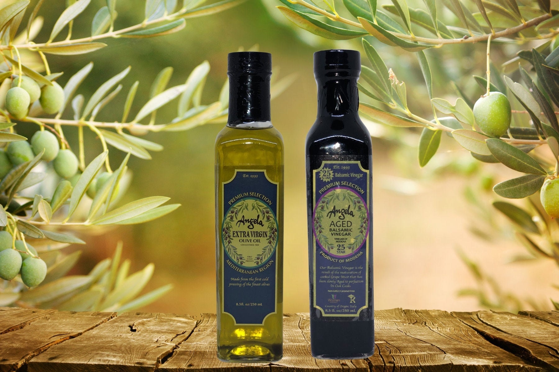 Balsamic Vinegar Extra Virgin Olive Oil 2250ML Bottles Etsy