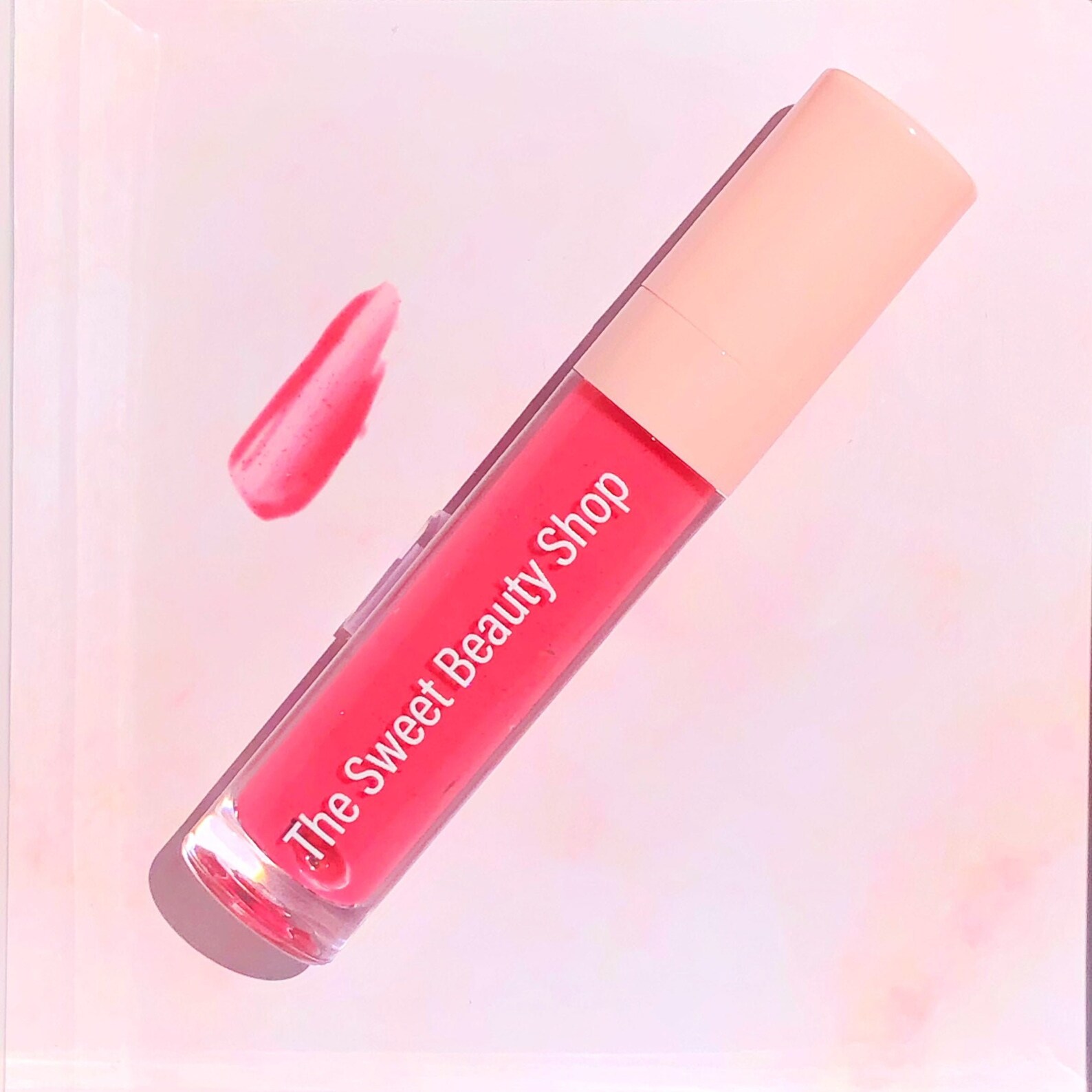 Watermelon Glow Lip Gloss Hot Pink Watermelon Flavored Etsy