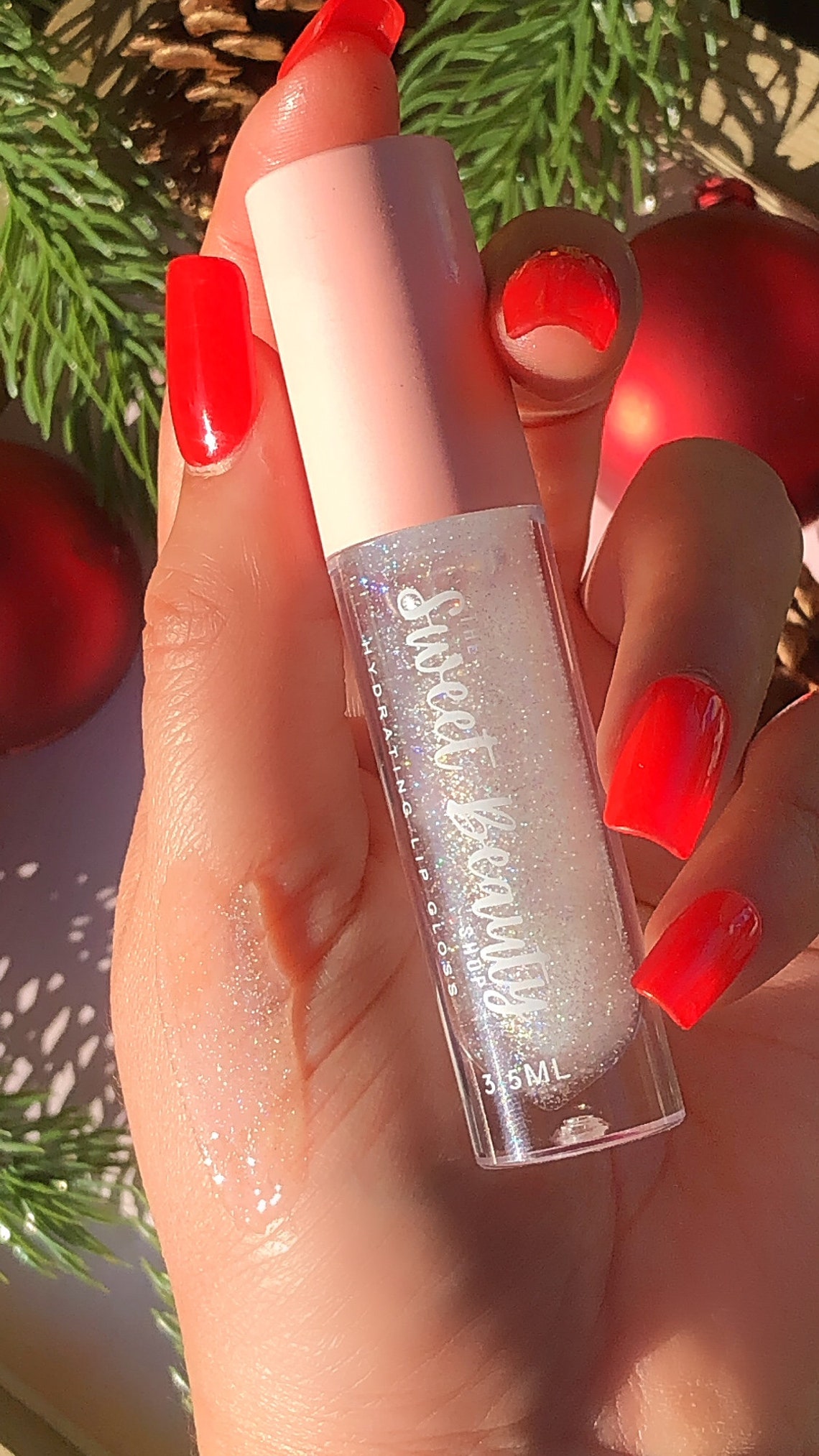 Silver Bells Lip Gloss Cake Batter Flavored Christmas Lip Etsy UK
