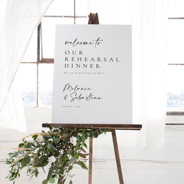 Rehearsal Dinner Signs Etsy