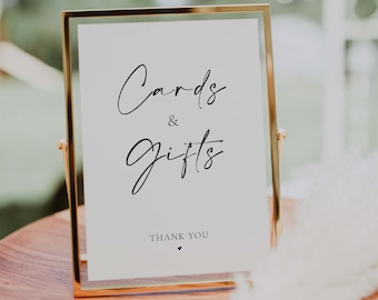 Cards And Gifts Sign, Cards & Gifts Wedding Sign, Wedding Gifts Sign, Wedding Centerpiece, Wedding Decor, Gifts And Cards Tabletop Sign