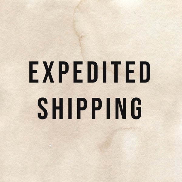 Expedited Shipping