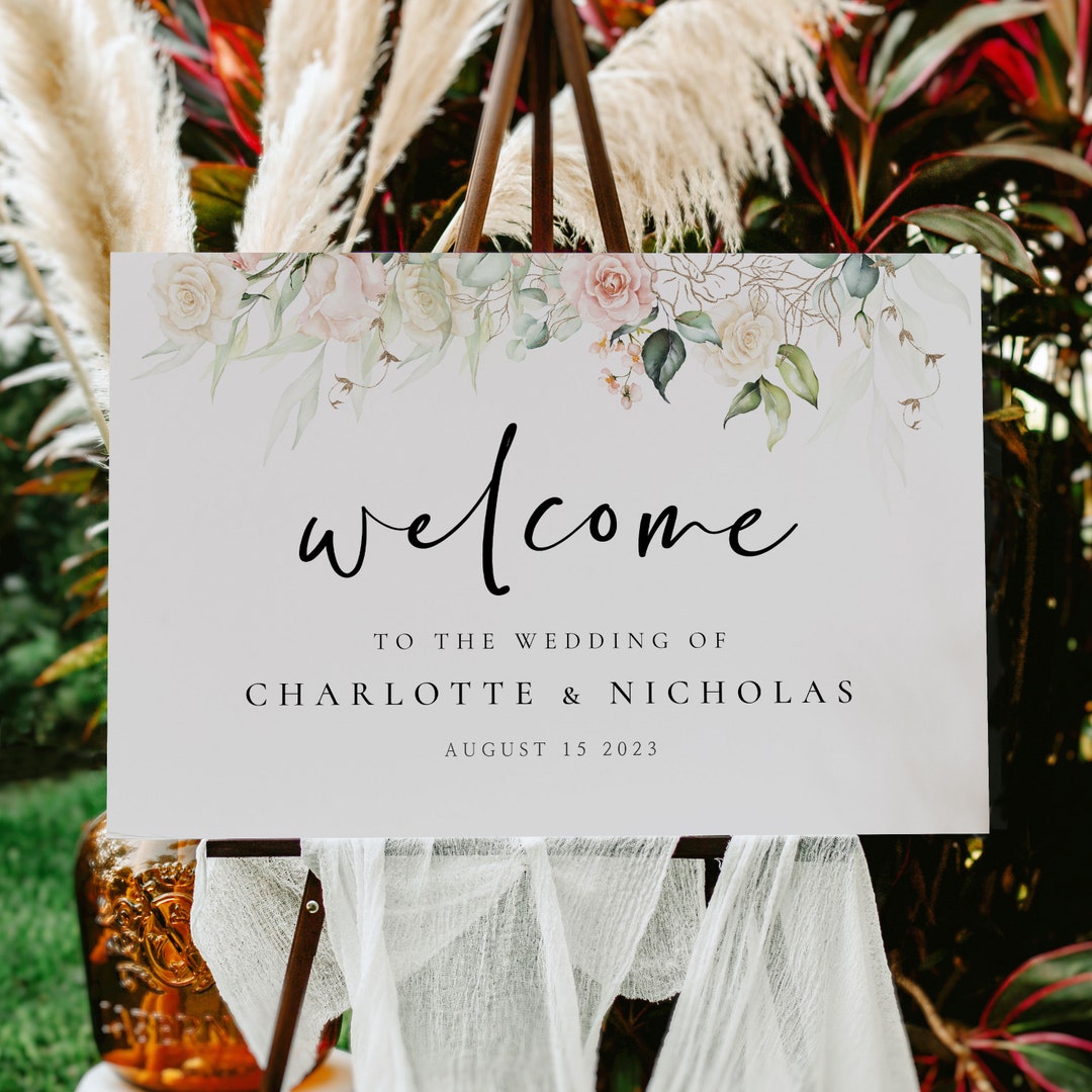 Wedding Sign, Custom Wedding Sign, to Our Wedding Sign