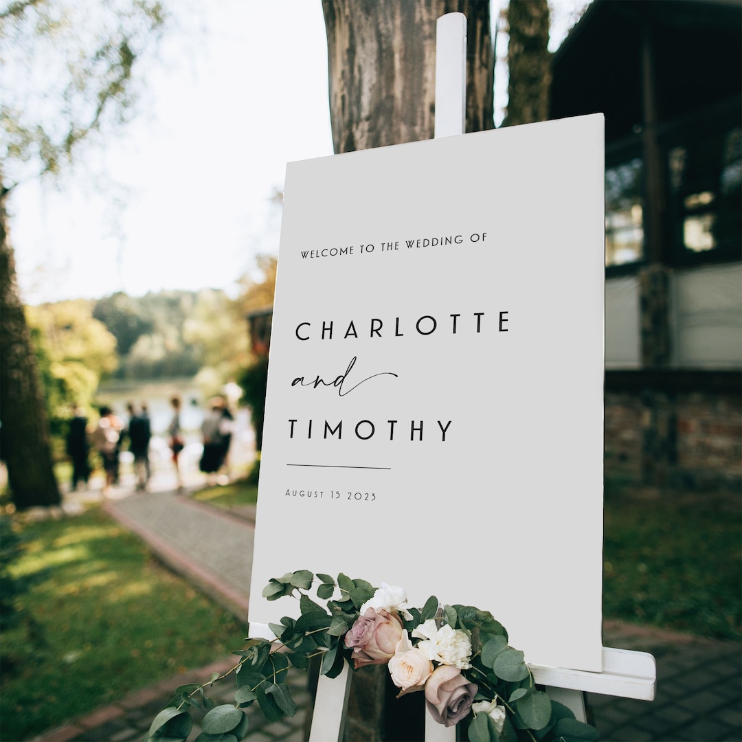 Wedding Sign, Custom Wedding Sign, to Our Wedding Sign