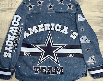 Custom game day Jacket - Football Fan Apparel - Game Day Jacket - Any Team Spirit - Any sport - NFL Theme Jacket - Personalized Team Jacket