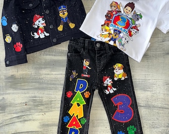 Custom Birthday Outfit -Babies to toddlers and teens! Personalized Party set-Any Theme-Any Age, Made-to-order, Party-Photoshoot-Cake Smashes