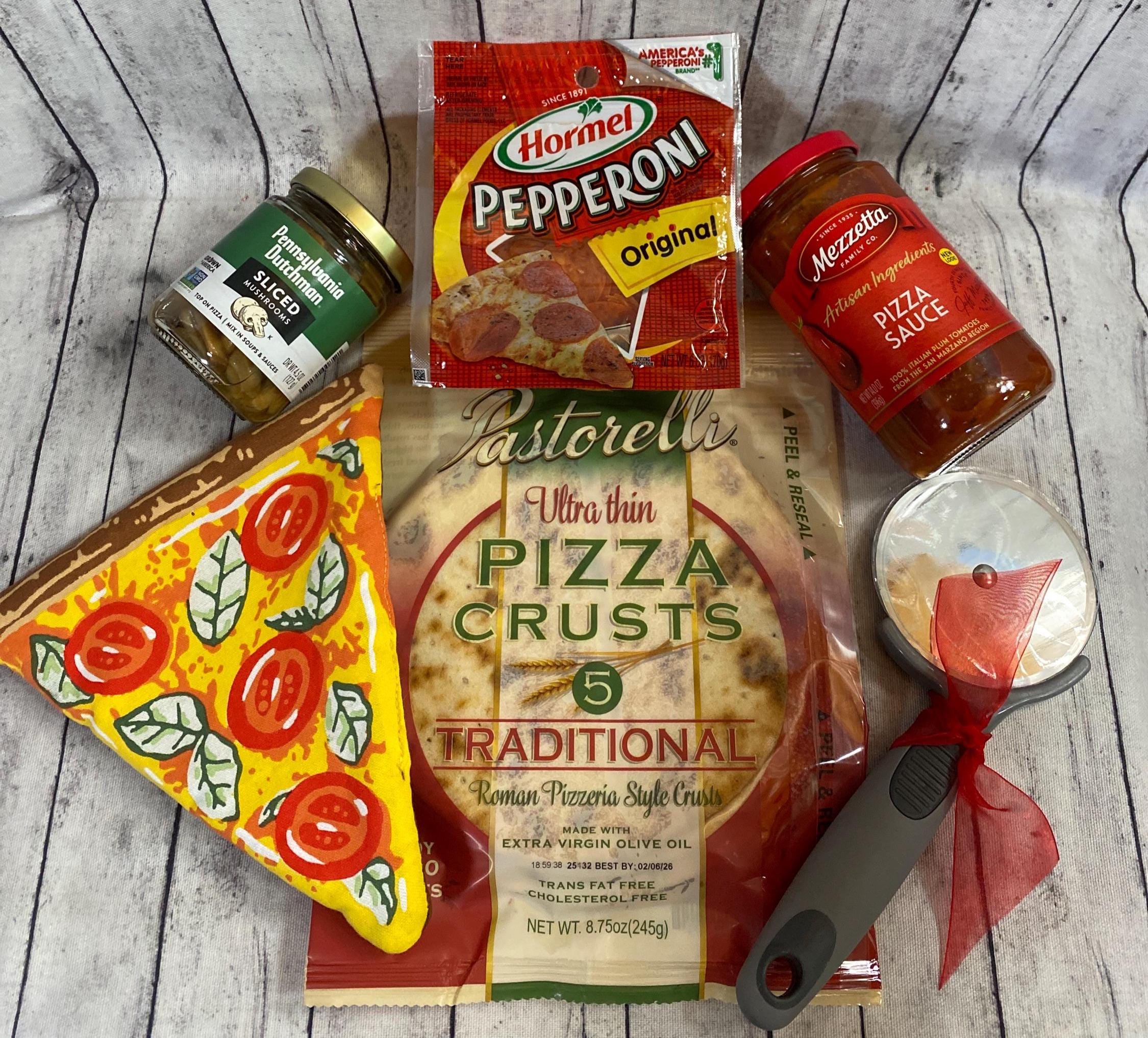 Pizza Raffle Box Pizza Night Gift Box, Pizza Kit, Make Your Own Pizza, Man Gift, Couples ...