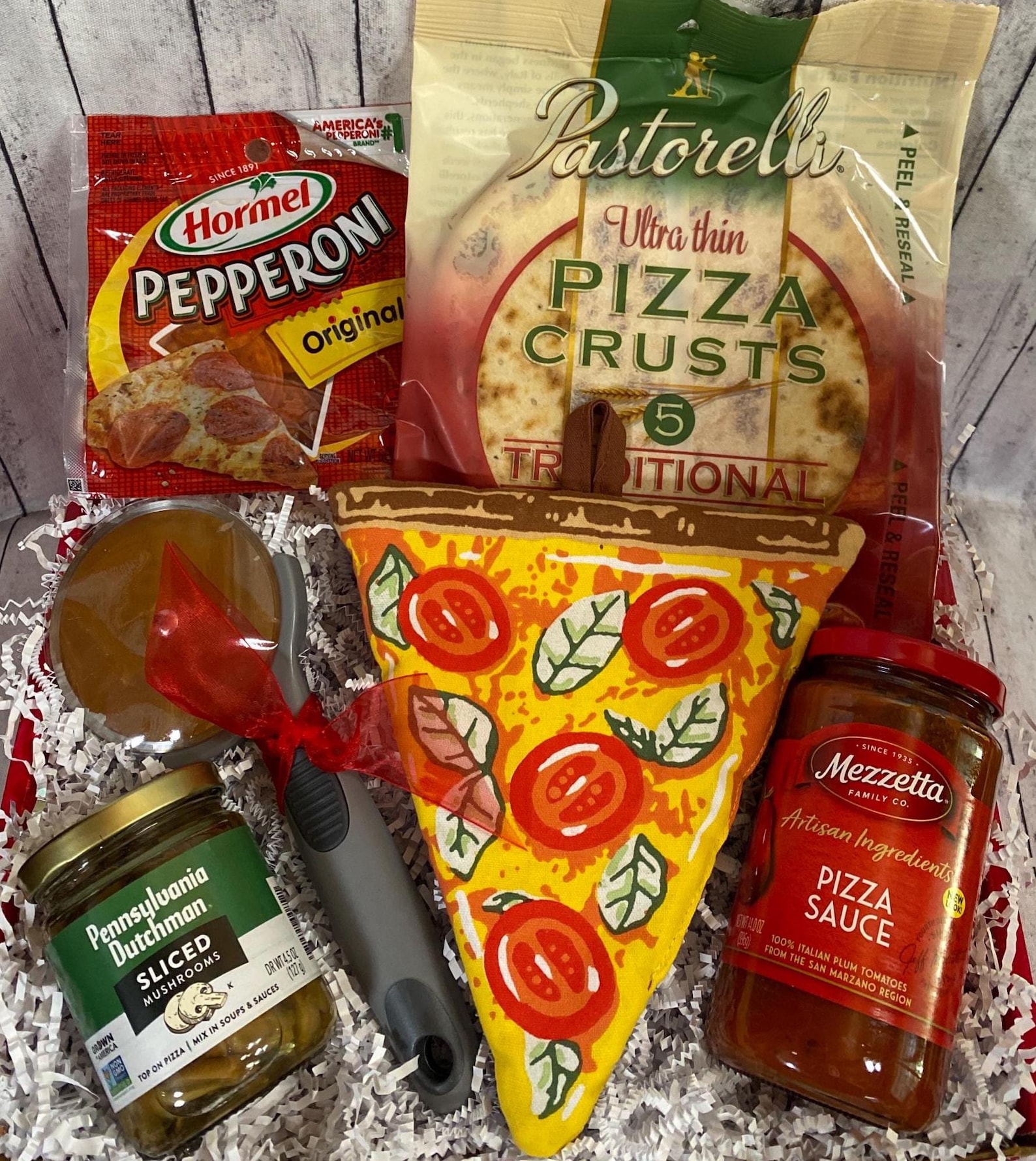 Pizza Raffle Box Pizza Night Gift Box, Pizza Kit, Make Your Own Pizza, Man Gift, Couples ...