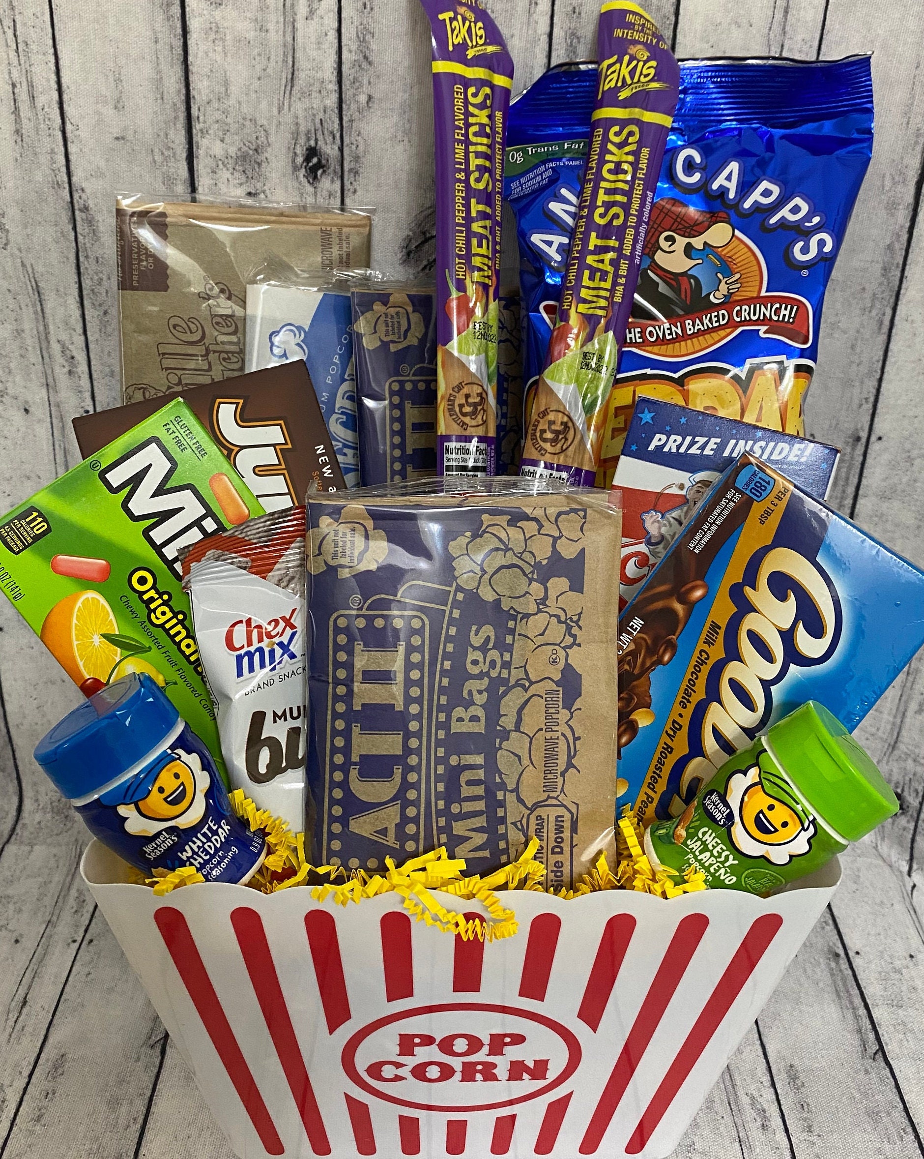 Movie Night Family Snack Gift Box Graduation Gift Box Popcorn
