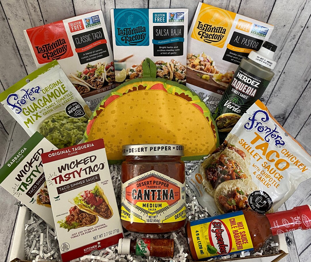 Ultimate Family Taco Night Gift Box Taco Gift Box Etsy