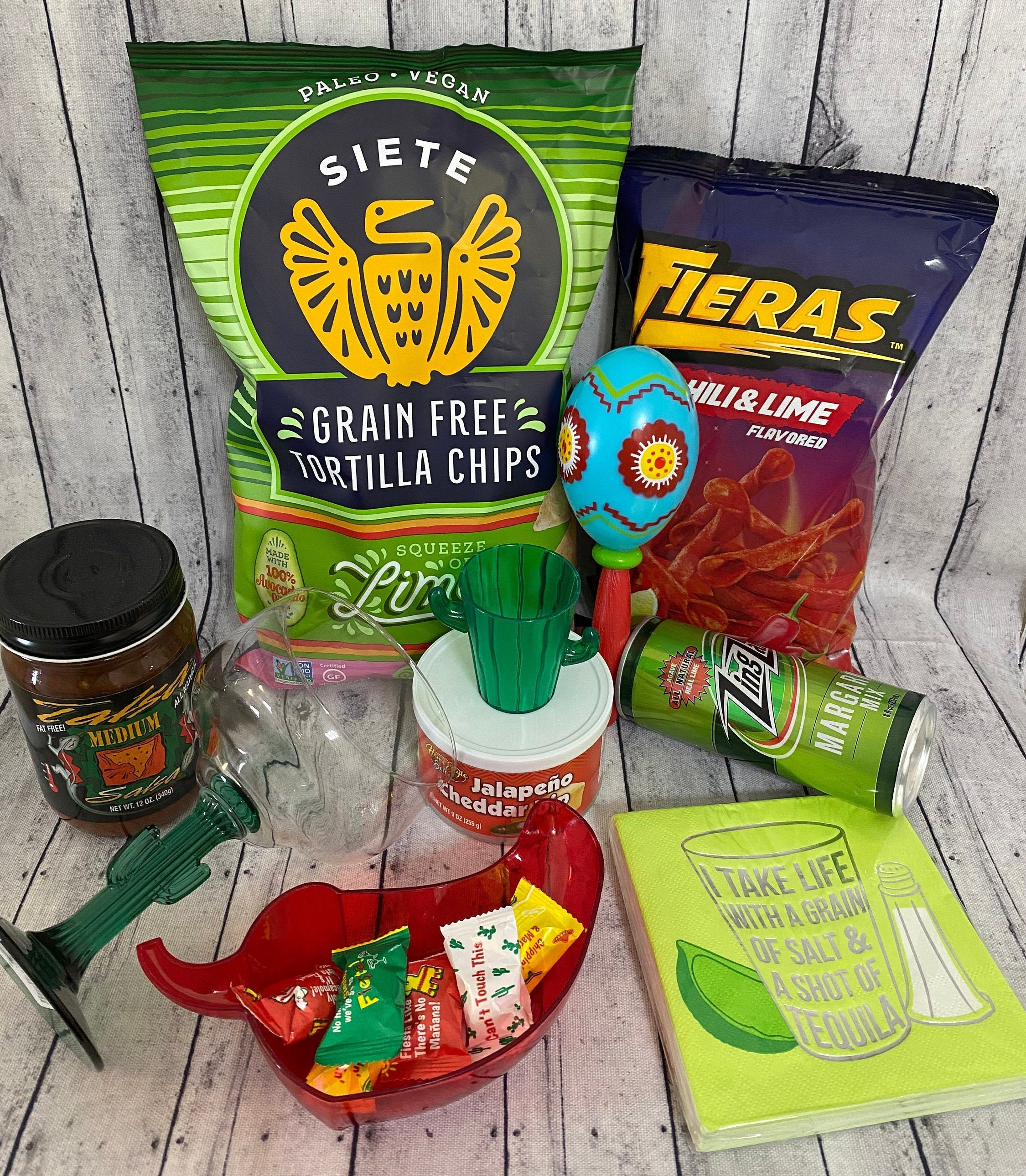 Ultimate Margarita Chips and Salsa Gift Basket/Margarita Kit Etsy