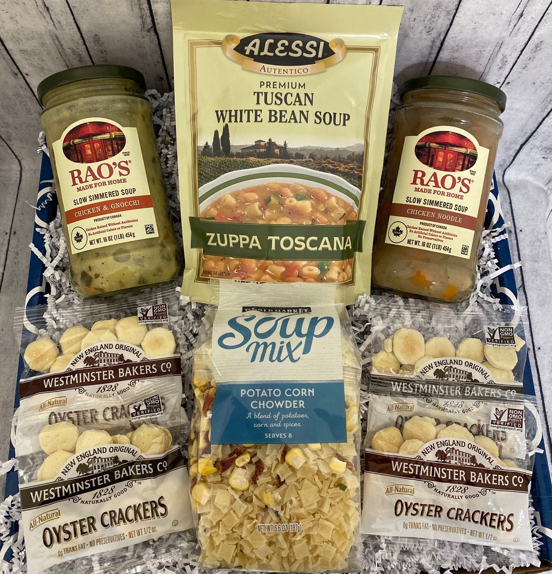 Soup Care Package, Soup Gift Box, Get Well Box, Feel Better Gift