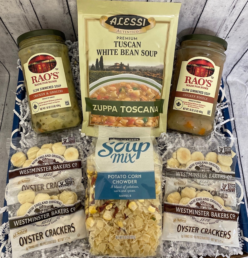 Soup Care Package Soup Gift Box Get Well Box Feel Better Etsy