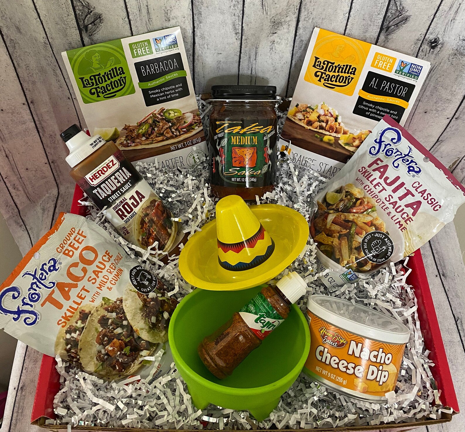 Taco Night Gift Basket/Food Gift Basket/Taco Dinner for two Etsy