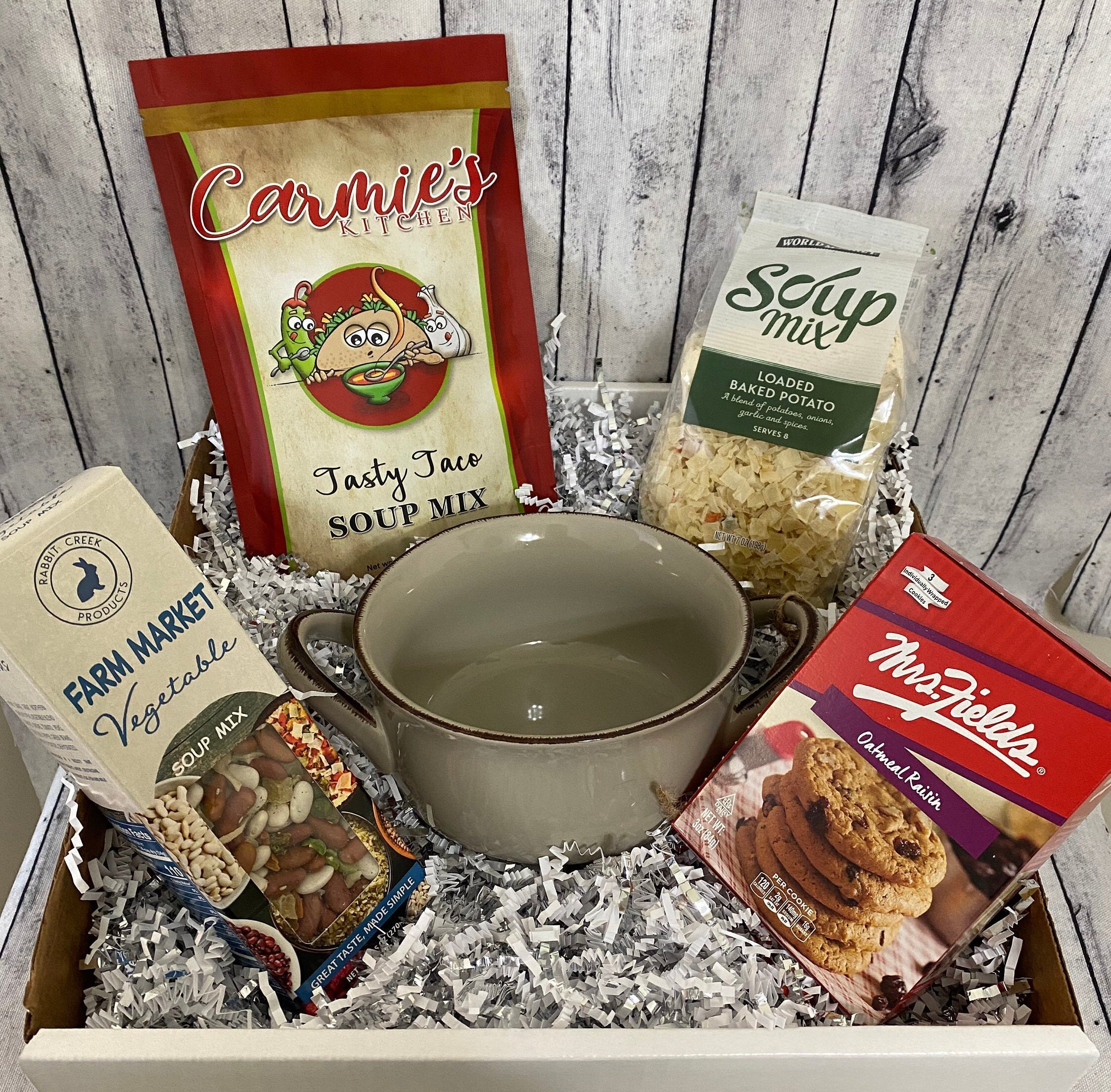 Soup Gift Basket Care Package/Get Well/Just Because/Thinking Etsy