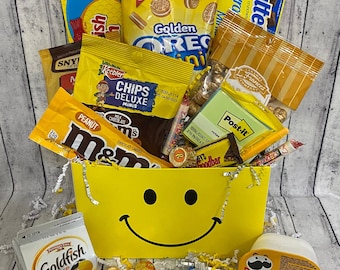 good thinking of you gifts for him Sending You Smiles Gift Box, Snack Box, Sunshine Gift Box, Thinking of You, Get Well Gift, Care Package, Sending You Cheer, Appreciation