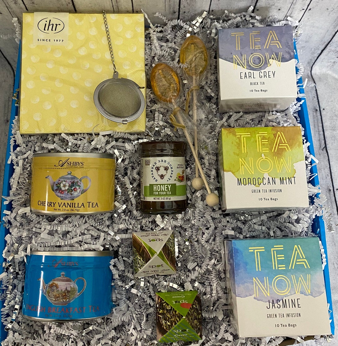 Just Tea Gift Box Get Well Gift Box Hot Tea Gift Tea Care Etsy