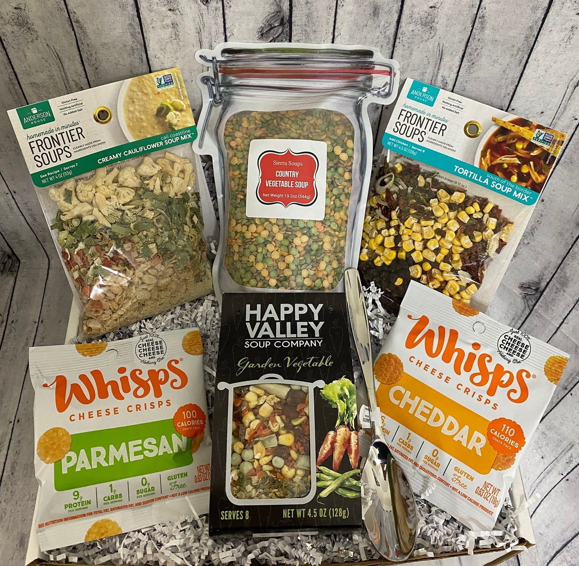 Soup Care Package Soup Gift Box Get Well Gift Sympathy Gift Etsy