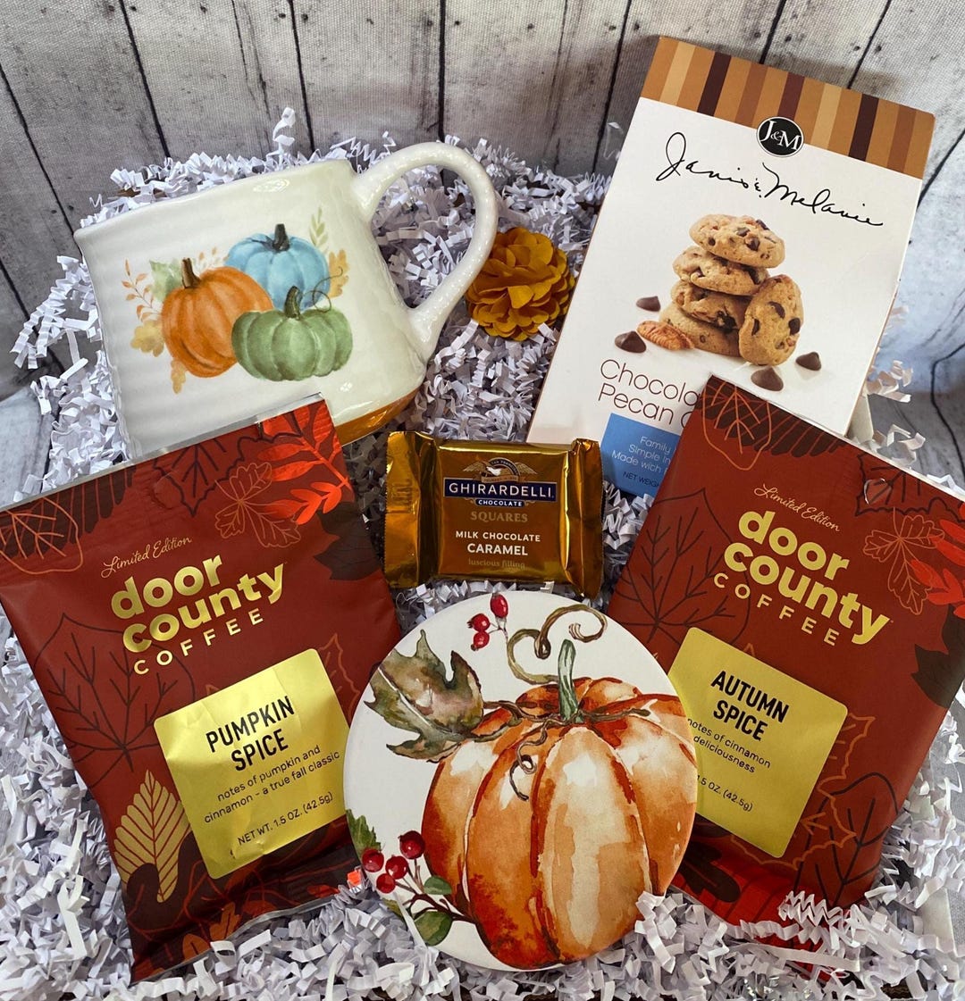 Fall Coffee Gift, Pumpkin Spice Coffee Gift, Thank You, Care Package ...