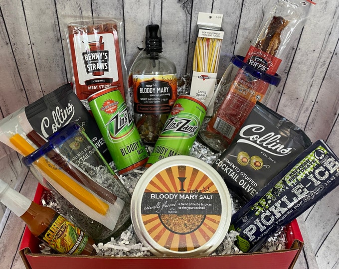 The Ultimate Bloody Mary Gift Basket/bloody Mary's for Two/cocktail