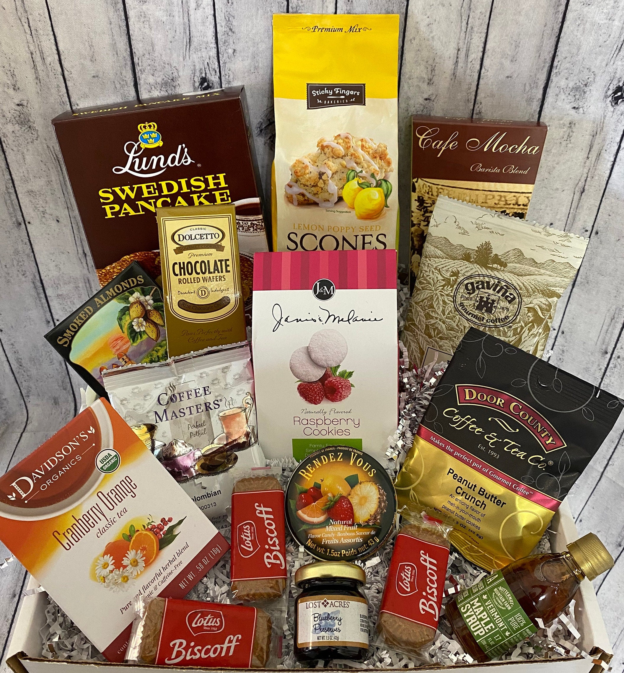 Deluxe Breakfast Gift Box Brunch Gift Box Family Care Etsy