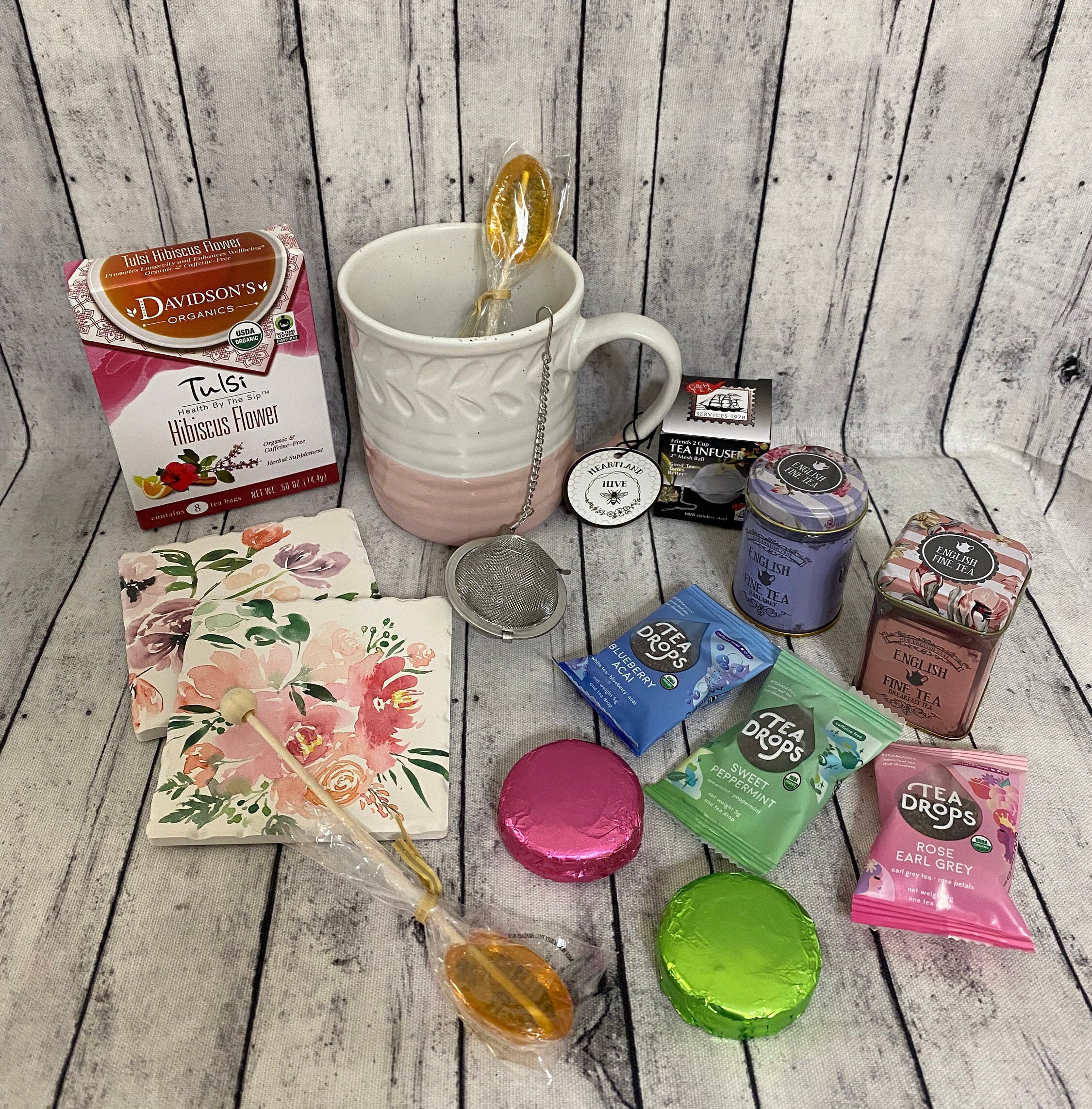 Gift of Comfort Tea Box Get Well Gift Box Hot Tea Gift Tea Etsy