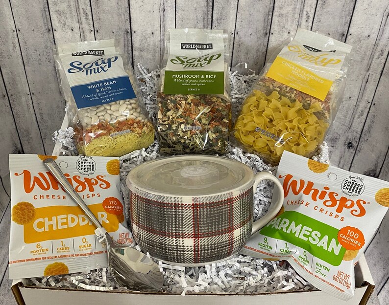 Soup Care Package Soup Gift Box Sympathy Gift Box Get Well Etsy