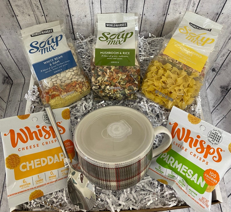 Soup Care Package Soup Gift Box Sympathy Gift Box Get Well Etsy