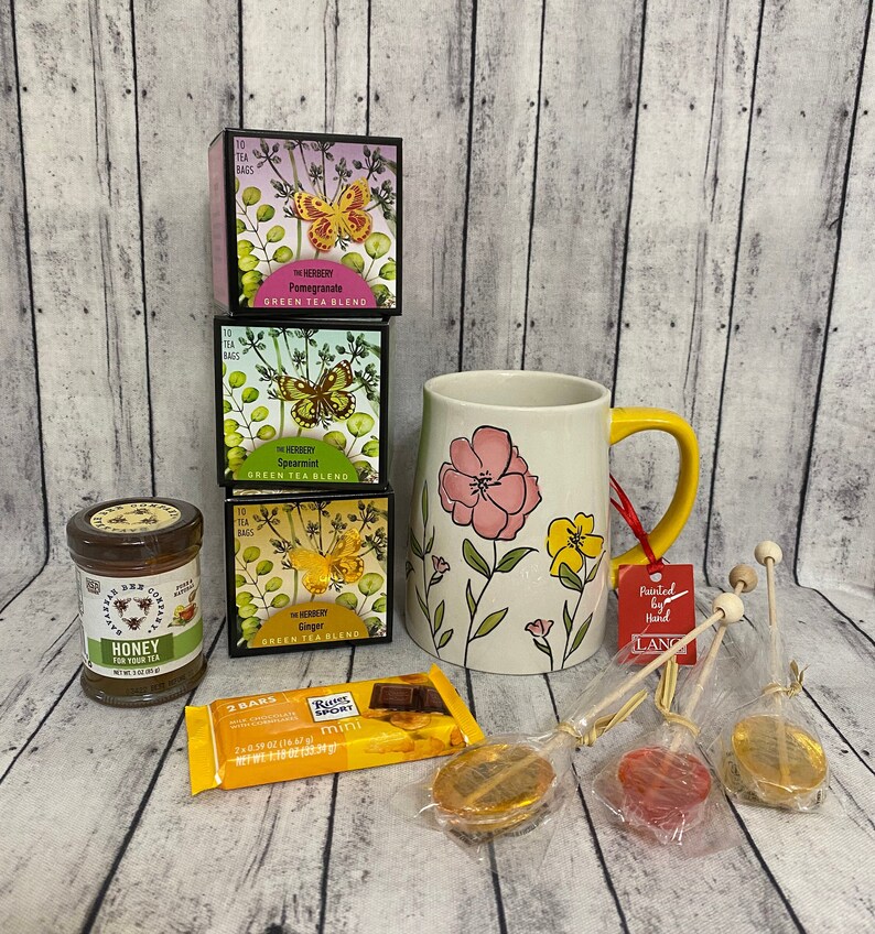 Hot Tea Care Package Tea Gift Box Care Package for Her Hot Etsy