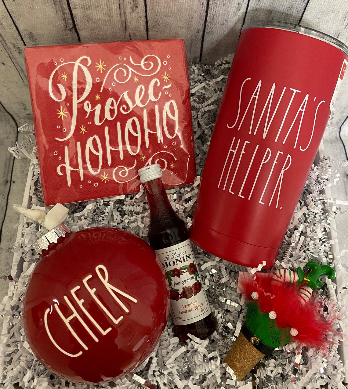 Christmas Wine Gift 