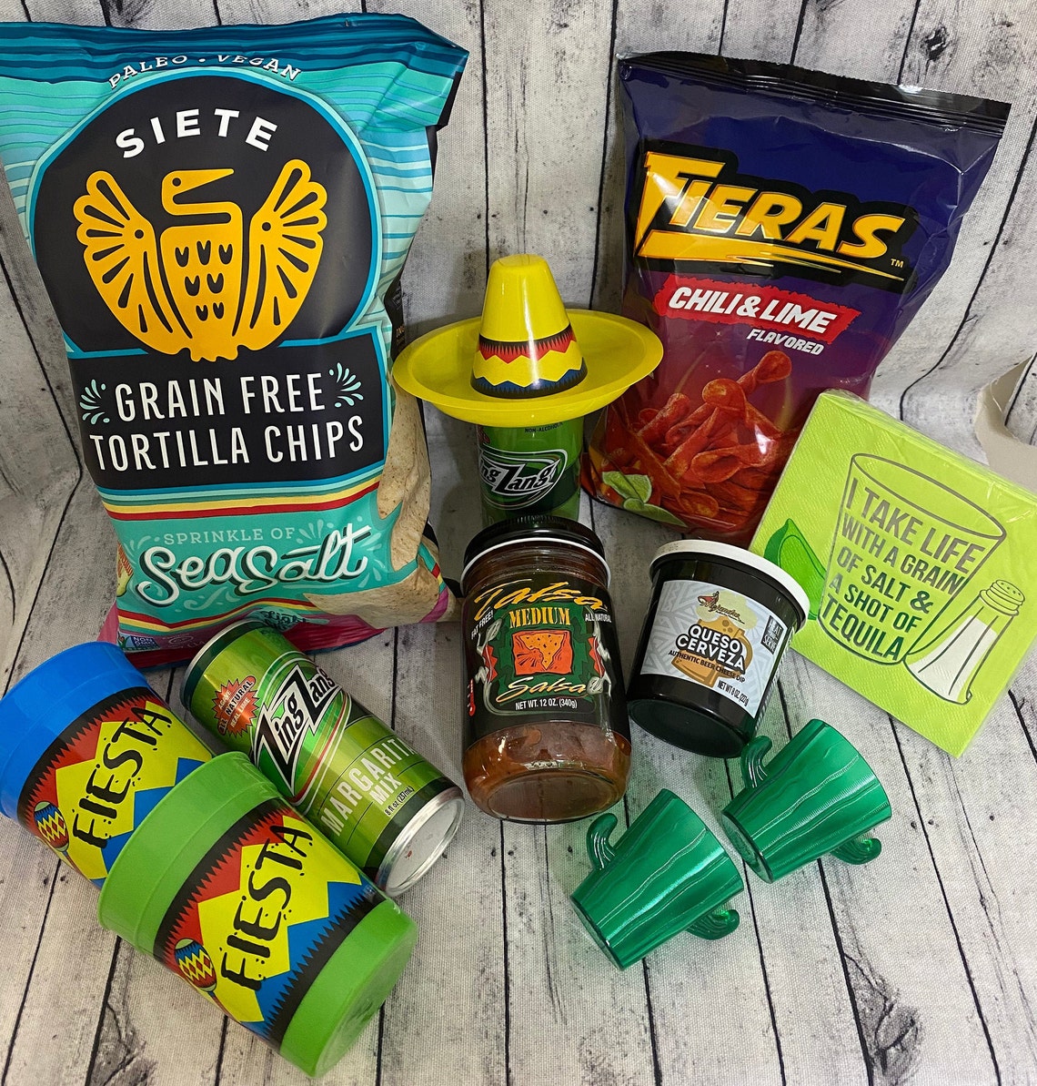 Chips and Salsa Gift Basket/Margarita Gift Basket/Summer Gift Etsy