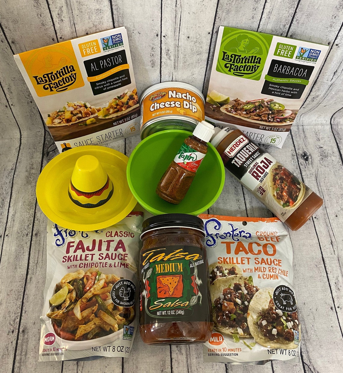 Taco Night Gift Basket/Food Gift Basket/Taco Dinner for two Etsy