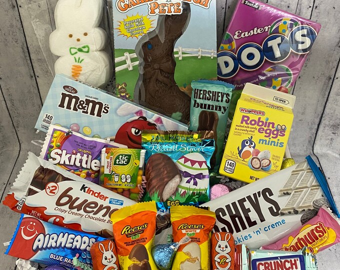Easter Candy Gift, Easter Gift Box, Easter Chocolate Box, Easter for Girls, Easter for Boys