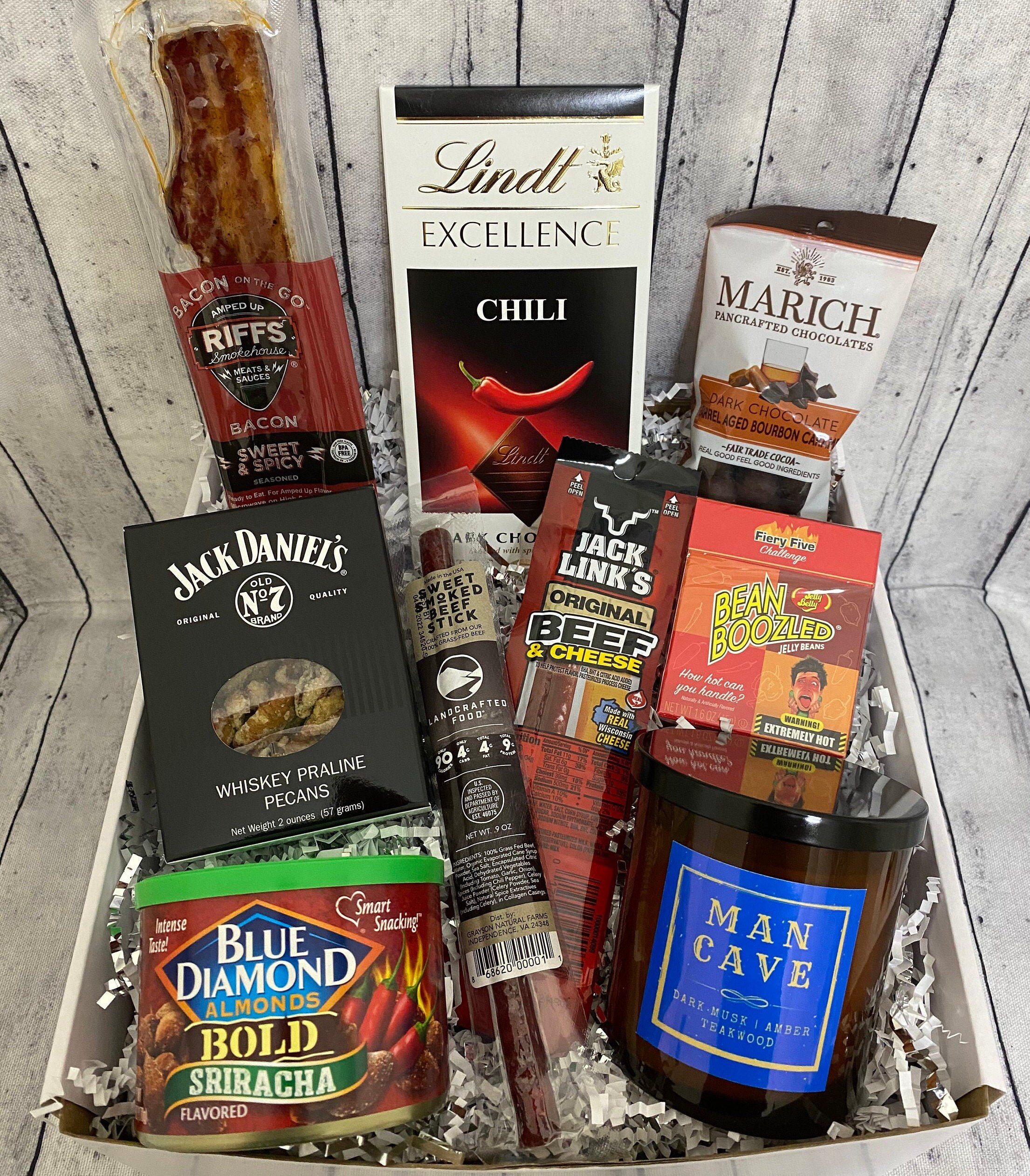 Man Cave Gift Basket/Care Package/Birthday for Him/Gift Basket Etsy