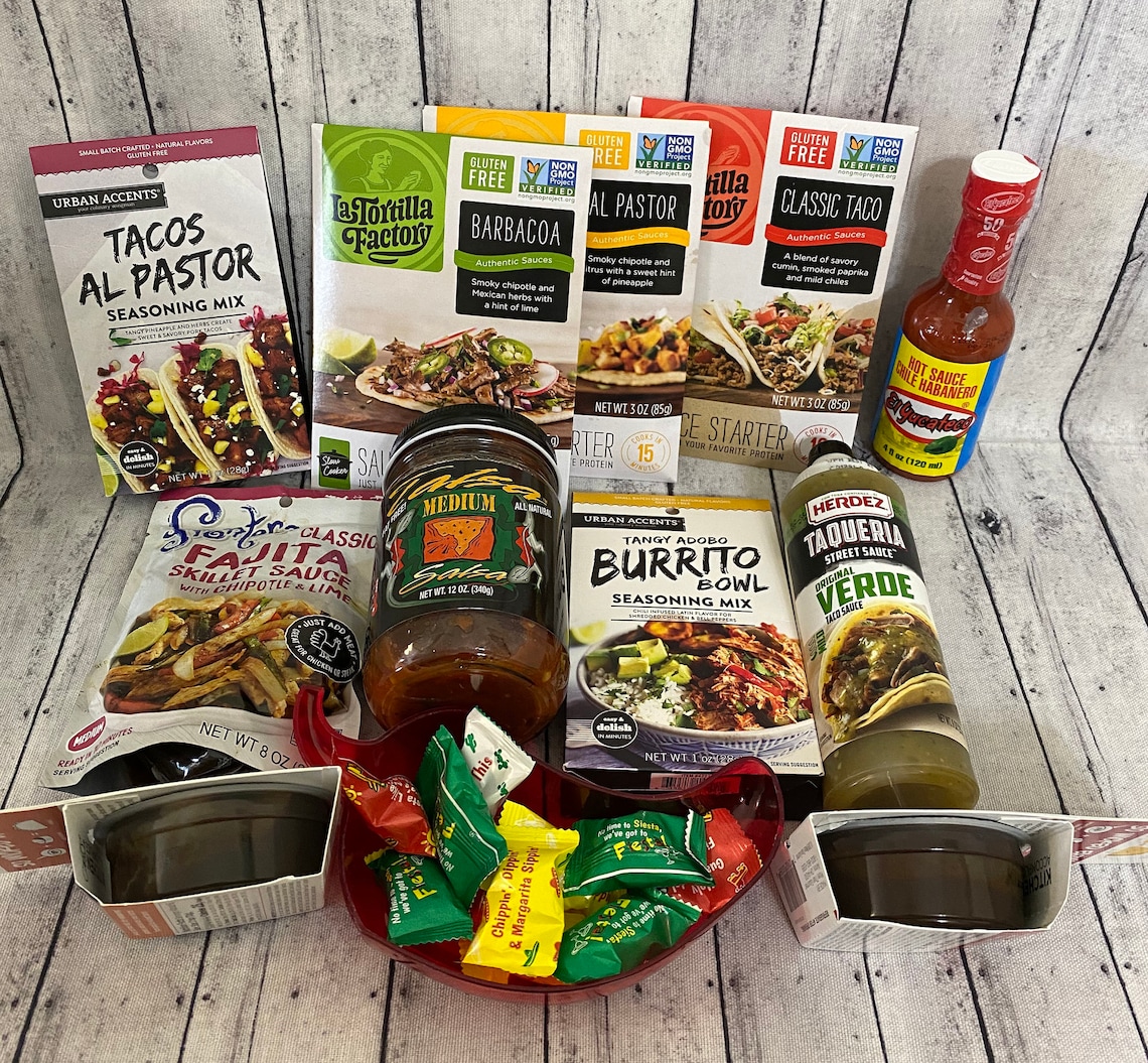 Ultimate Family Taco Night Gift Basket/Food Gift Basket/Taco Etsy