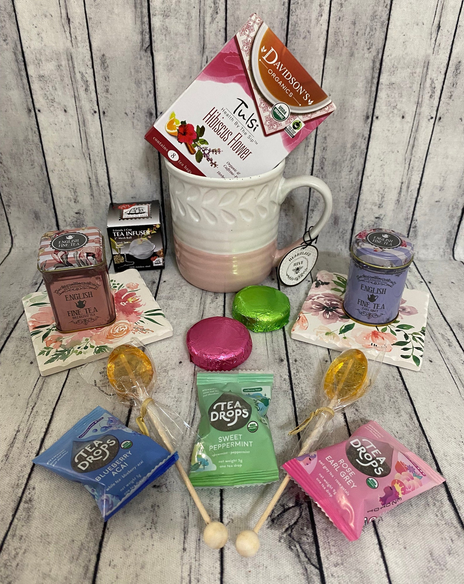 Gift of Comfort Tea Box Get Well Gift Box Hot Tea Gift Tea Etsy