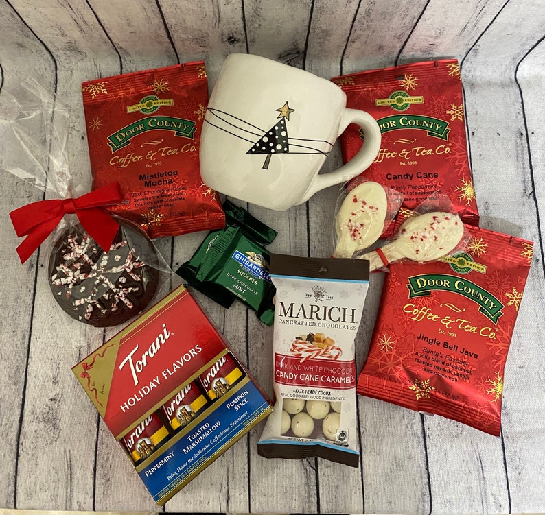 Christmas Coffee Gift Box Holiday Coffee Box Gourmet Coffee - Etsy