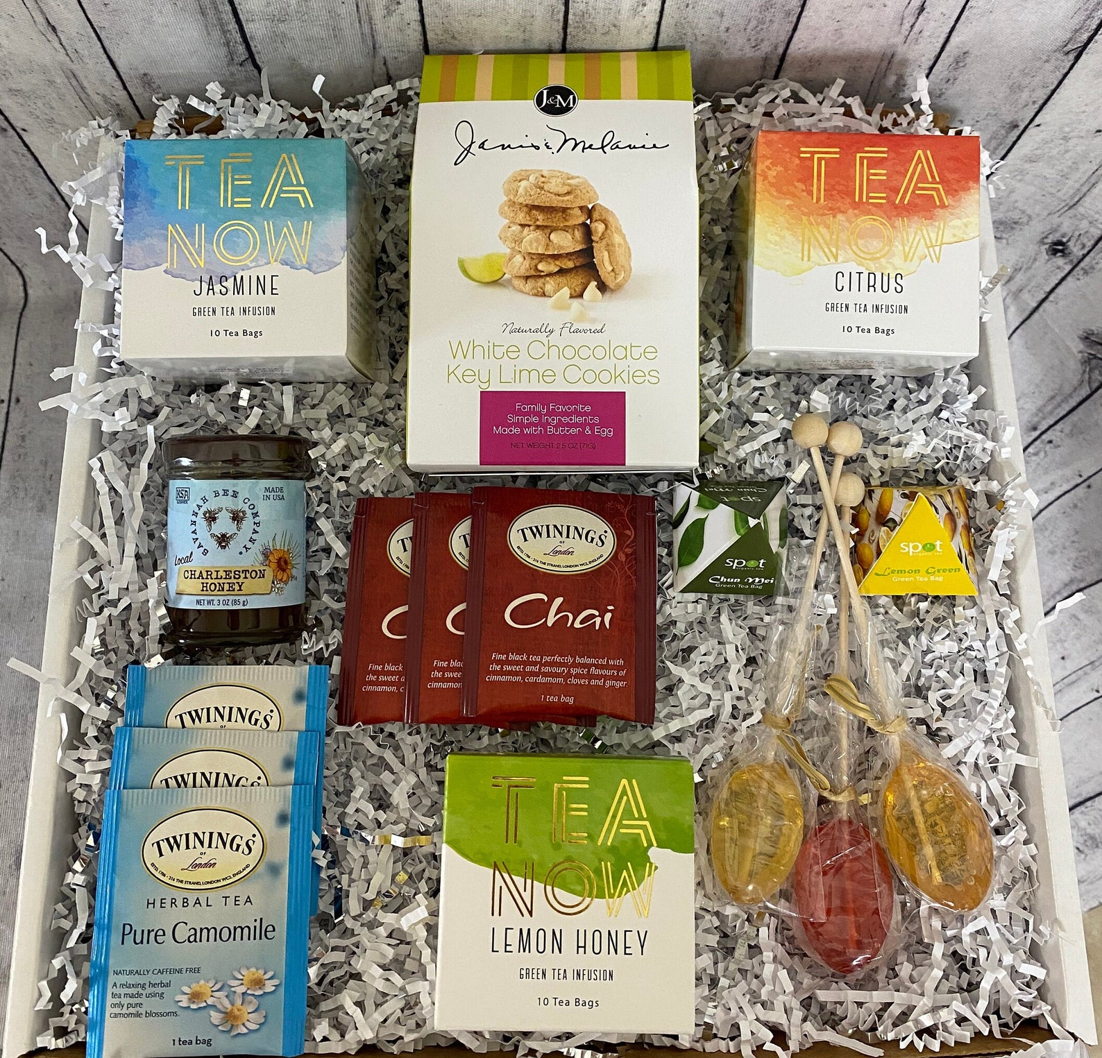 Hot Tea Care Package Hot Tea Gift Box Get Well Gift Tea Etsy