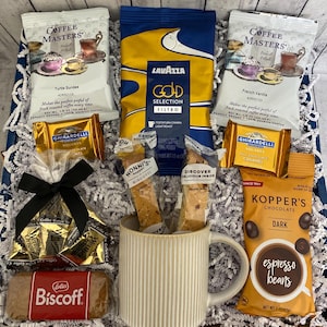 Gourmet Coffee Box, Thank You Gift, Coffee Lovers Gift, Housewarming Gift, Thinking of You, Appreciation Gift, Employee Gift, New Home