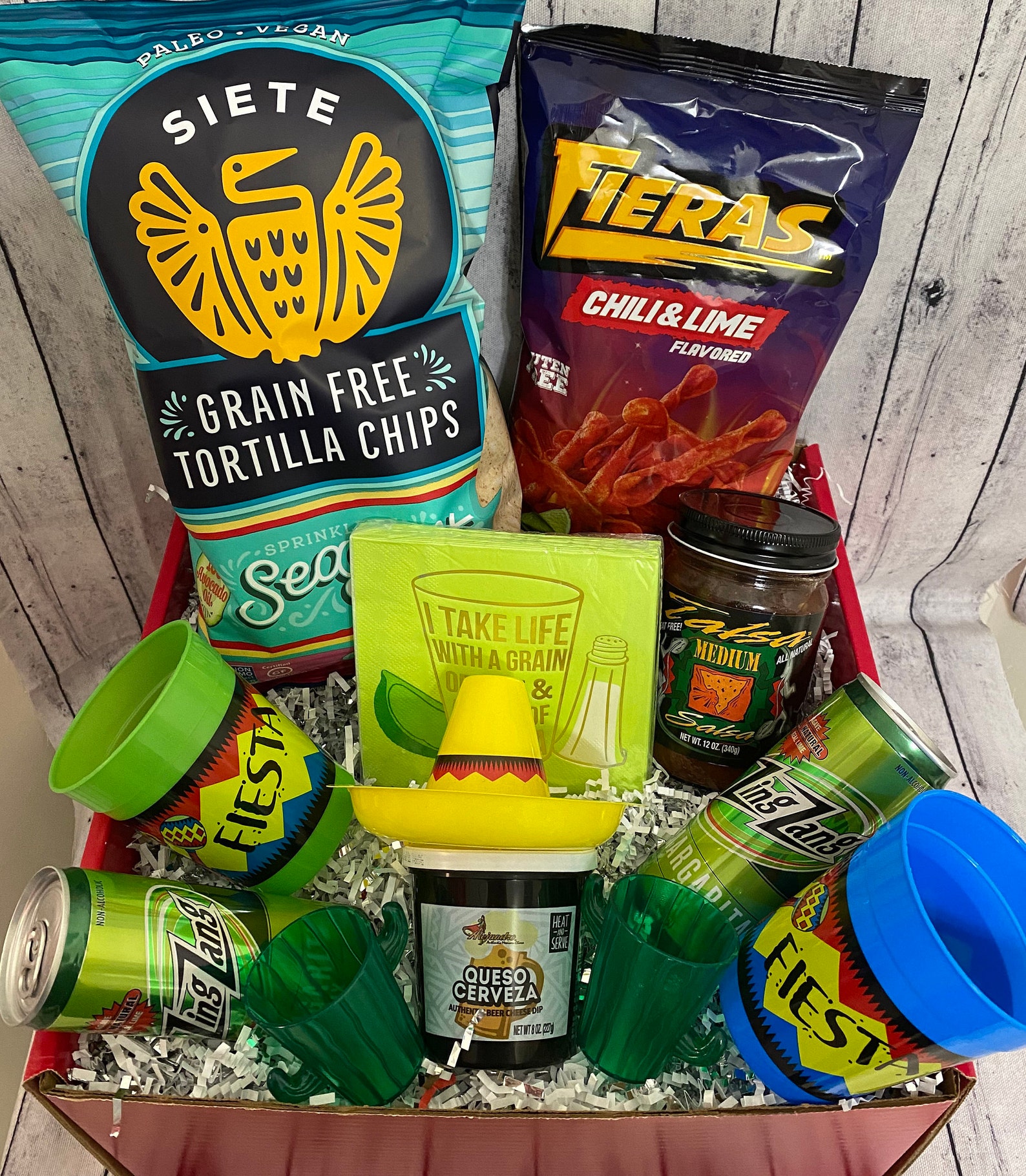 Chips and Salsa Gift Basket/Margarita Gift Basket/Summer Gift Etsy