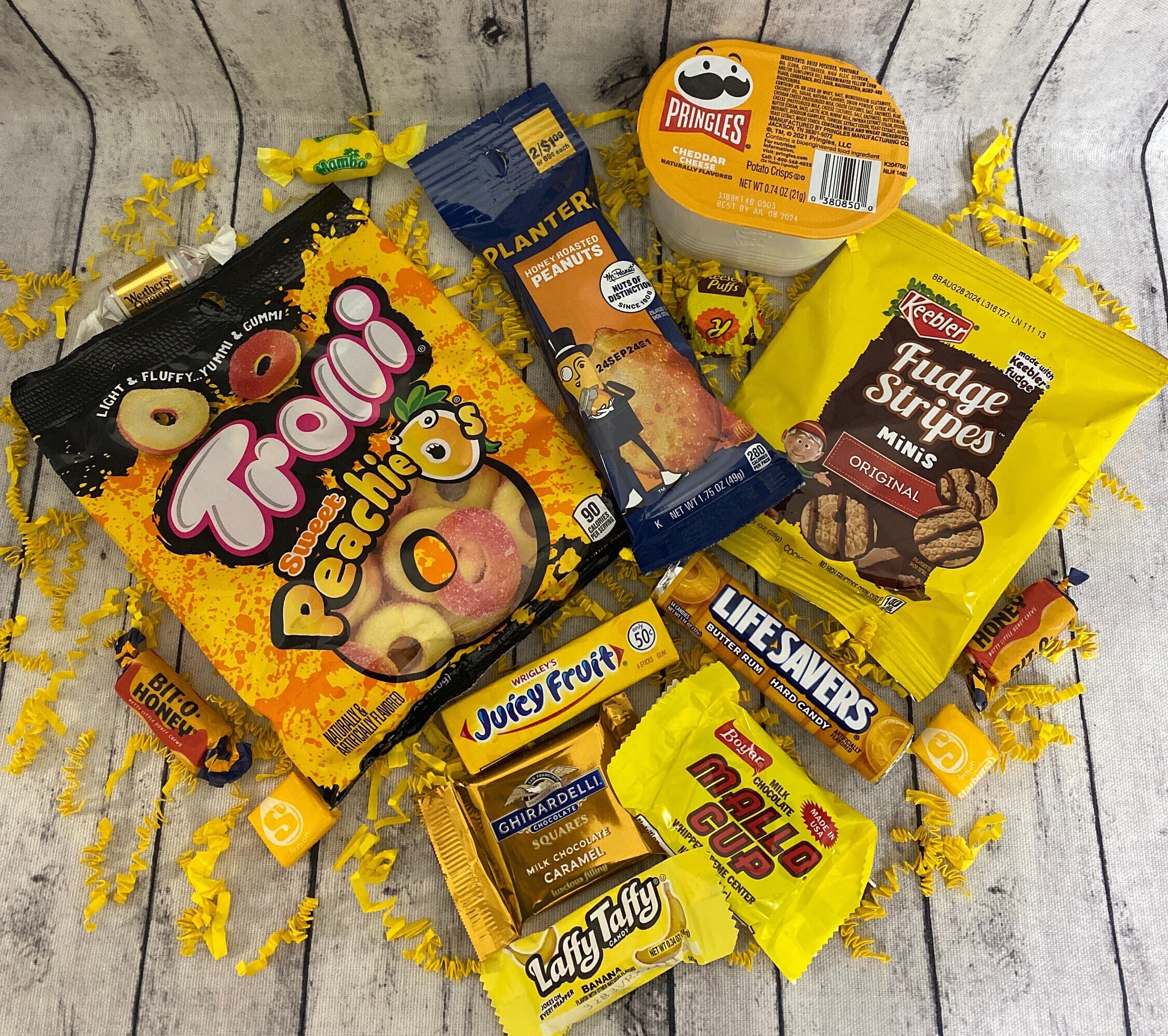Because Snacks College Care Package, Student Snack Box, Sending You Sunshine Snack Box ...