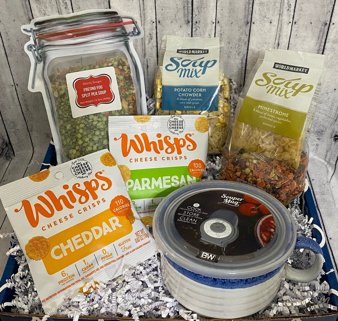 Soup Care Package Soup Gift Box Sympathy Gift Box Get Well Etsy