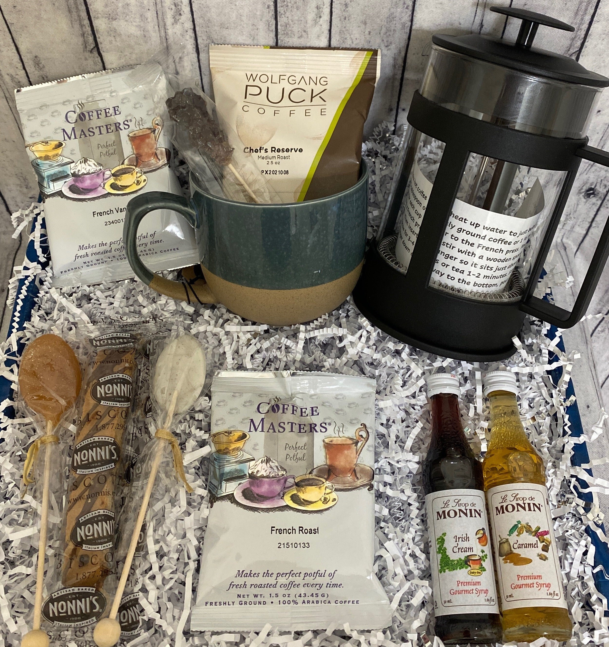 Coffee Lover s Gift Basket Gourmet Coffee Gift Box Thinking of You