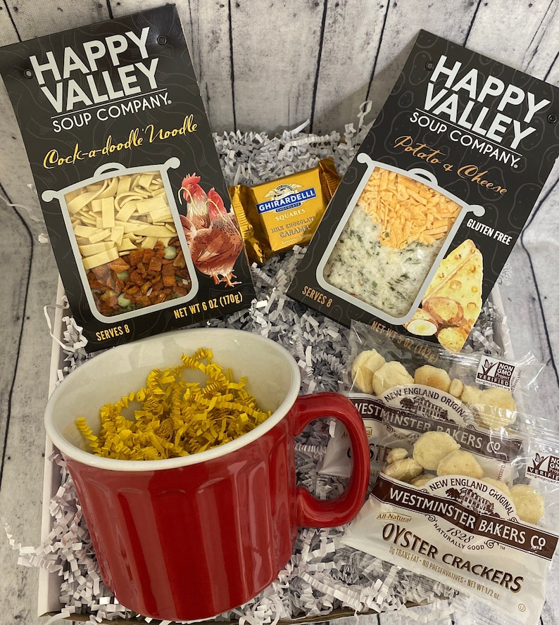 Gourmet Soup Gift Box Soup Get Well Gift Box Sympathy Gift Etsy