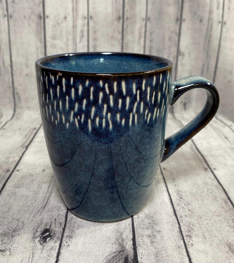 Coffee Lover's Gift Basket, Gourmet Coffee Gift Box, Gift For Him, Gift for Her, Coffee Gift, Employee Gift, Thank You Gift, Raffle Basket Blue w/ Dashes