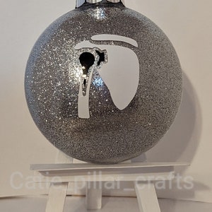 RIGHT Total Shoulder Strong, Shoulder Replacement, Glitter Ornament Bauble