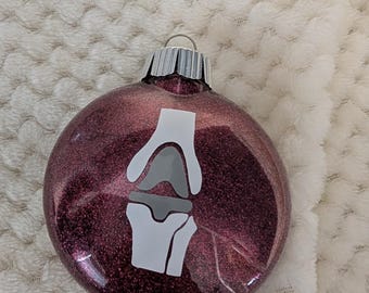 LINKERknie vervangend cadeau sieraad, sieraad operatie ACL chirurgie, kniegewricht medisch sieraad, cadeau orthopedische chirurgie, herstel aandenken