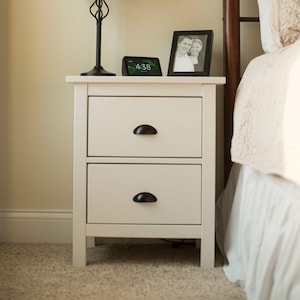 Nightstand With Concealed Secret Hidden Compartment