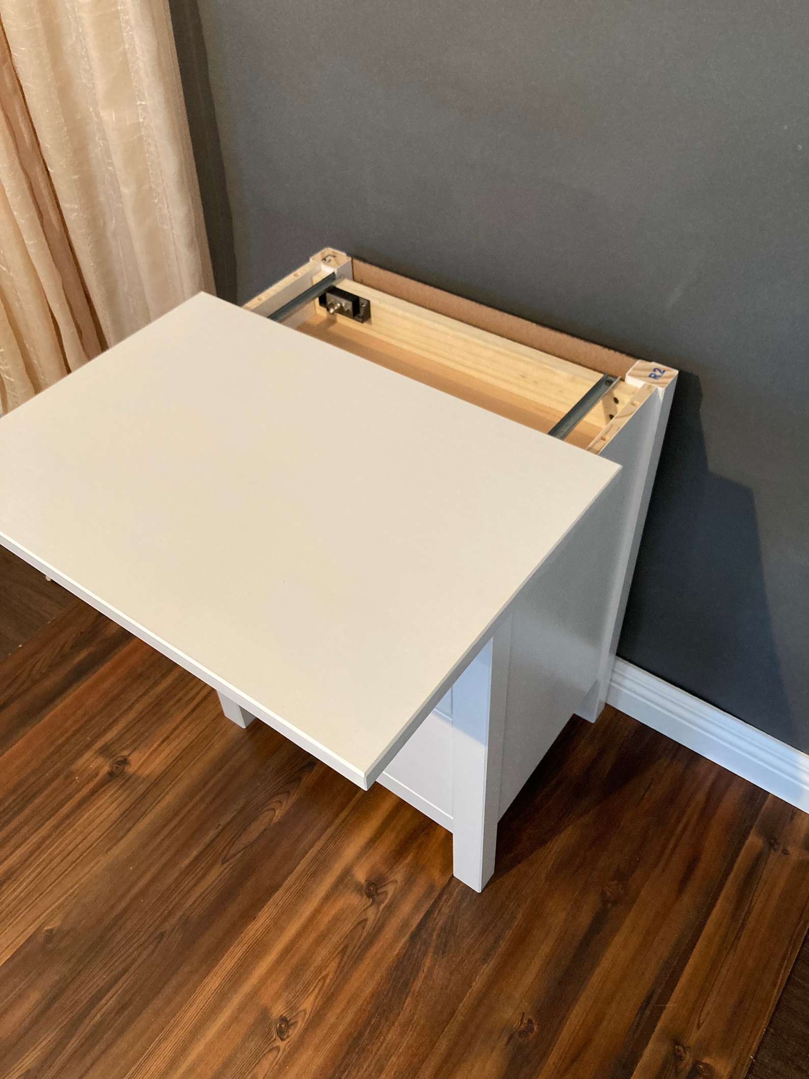 Nightstand With Concealed Secret Hidden Compartment Etsy